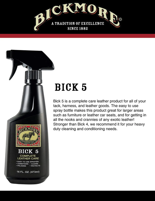 Bickmore Bick 5 Complete Leather Care